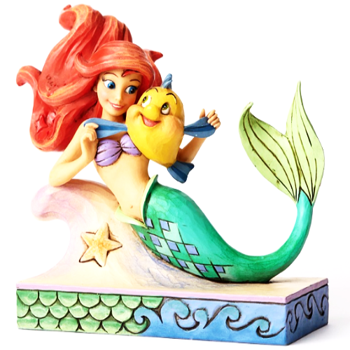 Disney Ariel with Flounder - Ria's Hallmark & Jewelry Boutique