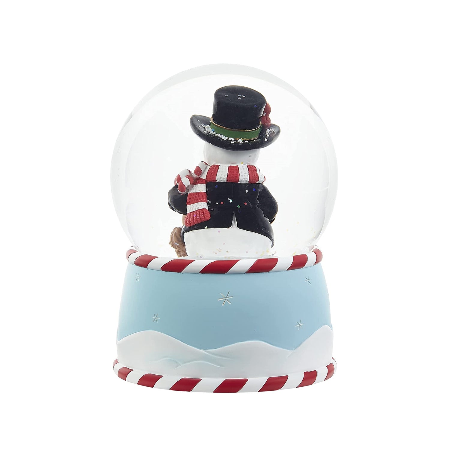Precious Moments Wishing You A Sweet Season Annual Snowman Musical Snow Globe