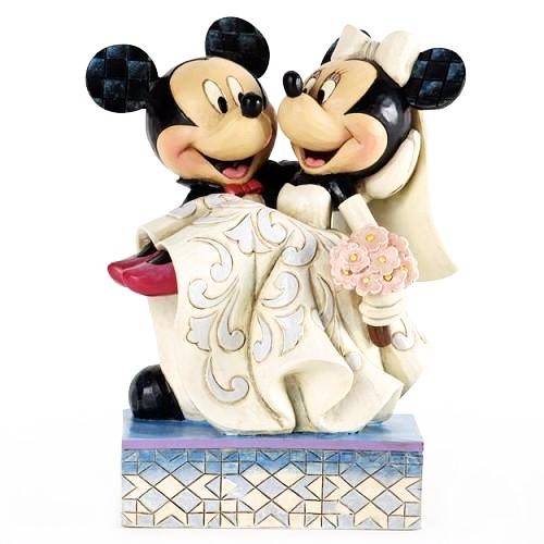 Disney Mickey & Minnie Wedding Figurine