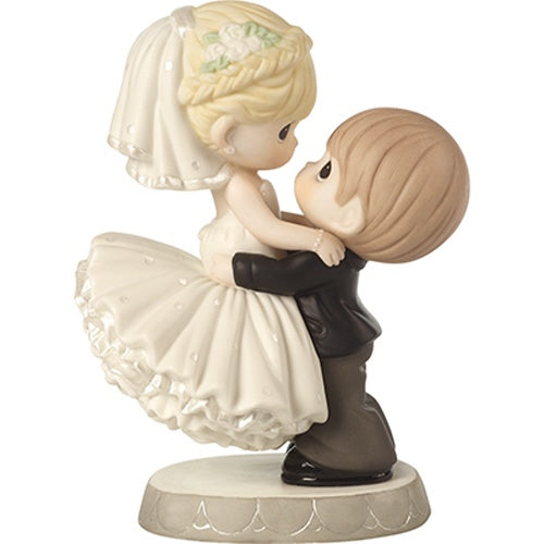 Precious Moments “Best Day Ever” Wedding Cake Topper Porcelain Figurine