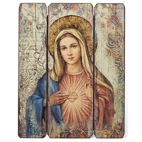 Immaculate Heart Wall Plaque - Ria's Hallmark & Jewelry Boutique