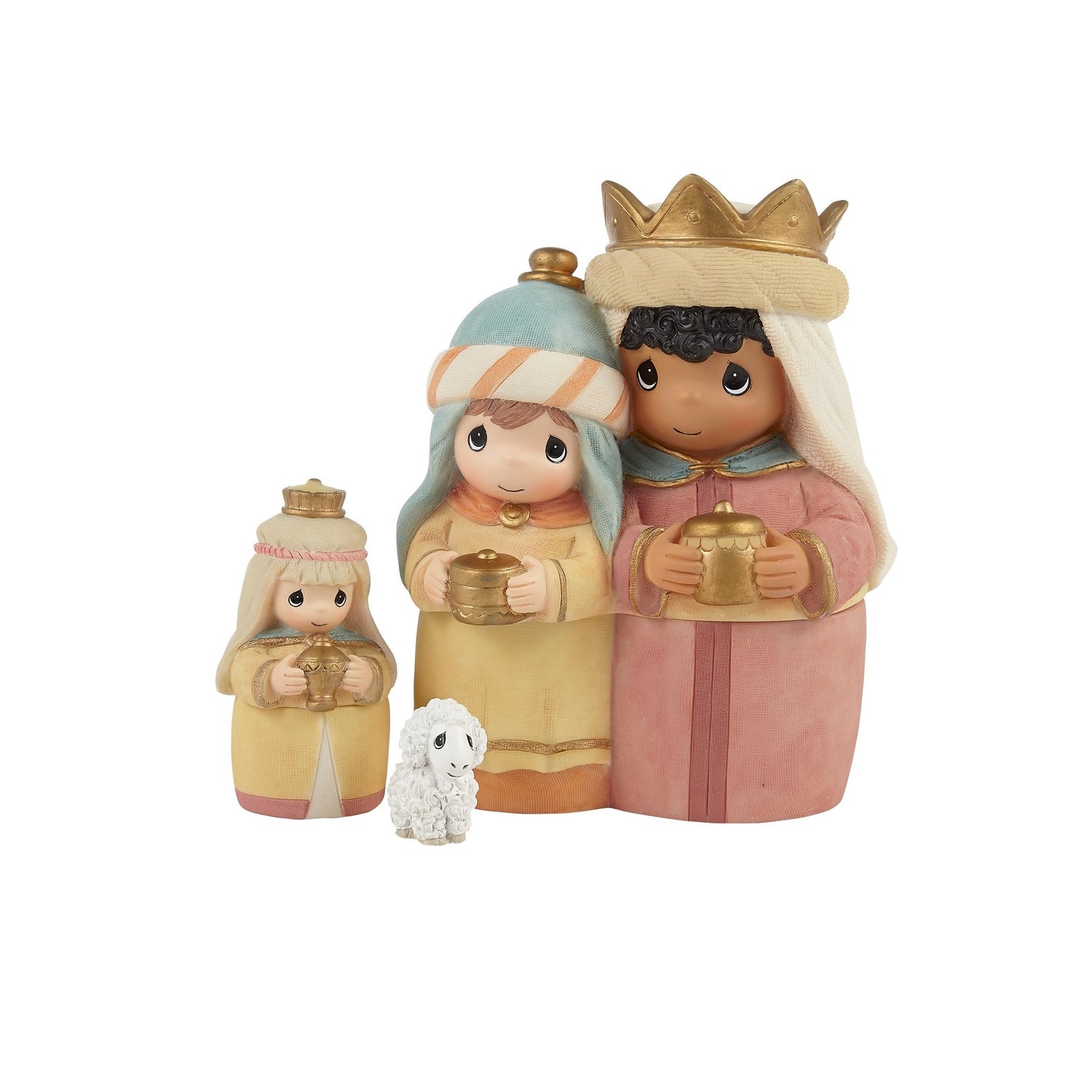 Precious Moments Nesting Three Kings Set