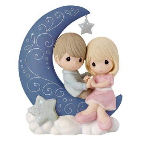 Precious Moments I Love You To The Moon And Back - Ria's Hallmark & Jewelry Boutique