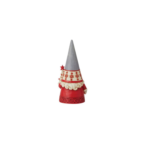 Gnome de Noël nordique avec arbre de Noël Jim Shore Heartwood Creek