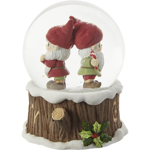 Two-Sided Gnome Musical Snow Globe by Precious Moments