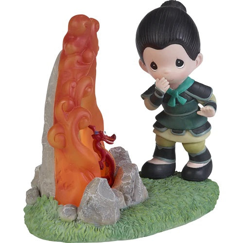 Precious Moments Disney Showcase Mulan Miracles Come In All Sizes LED Figurine