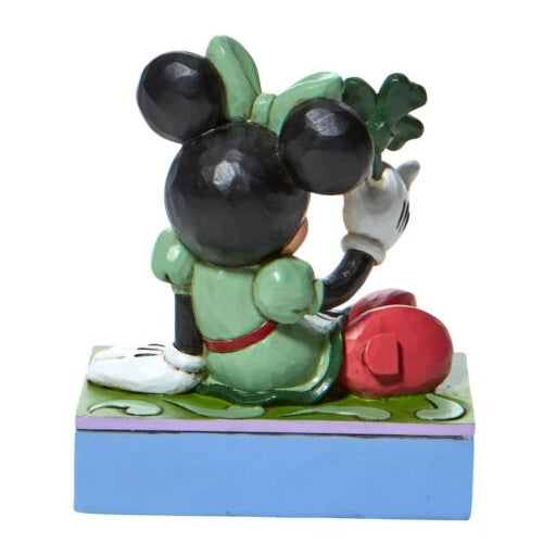 Disney Traditions Minnie Mouse "Shamrock Wishes" Figurine