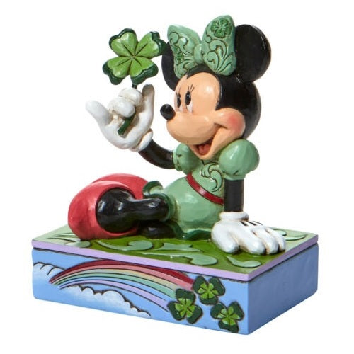 Disney Traditions Figurine Minnie Mouse « Shamrock Wishes »