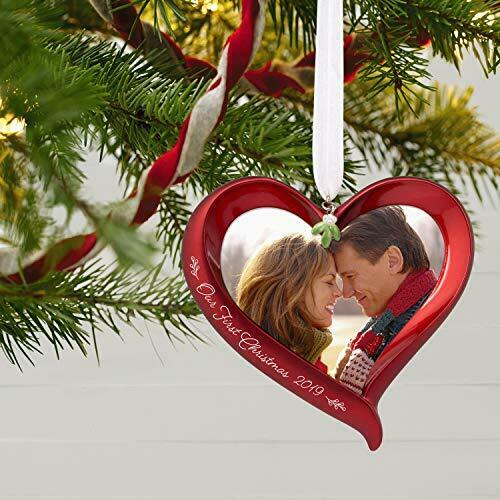 2019 Our First Christmas Heart Photo Holder