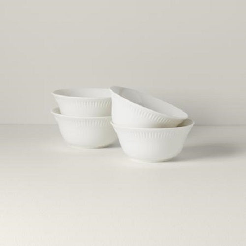 Profile White Porcelain 4-Piece All-Purpose Bowls by Lenox