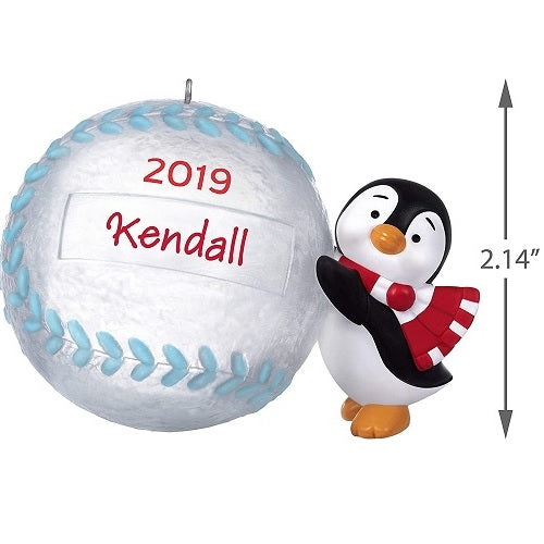 Ornement souvenir de l'étoile de baseball 2019 