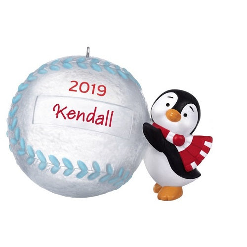 Baseball Star 2019 Keepsake Ornament