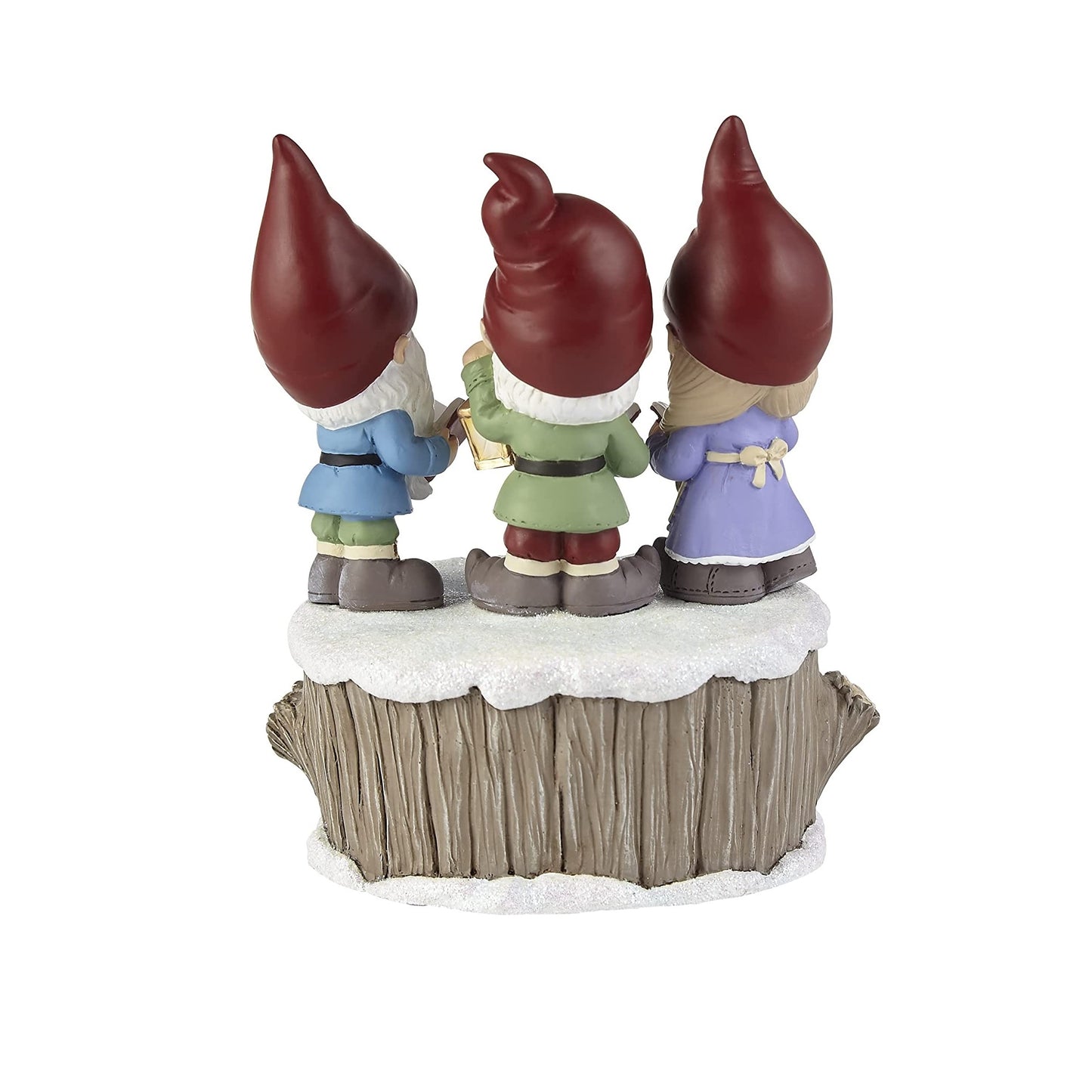 Precious Moments "Here We Gnome A-Caroling" Musical Figurine